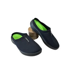 OOFOS OOcoozie Sport Mule Men’s Size 14 Black Recovery Shoes -New Without Box